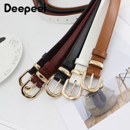 Decorative Waistband Womens Waist Leather Belt Students Simple Homemade Jeans Belt