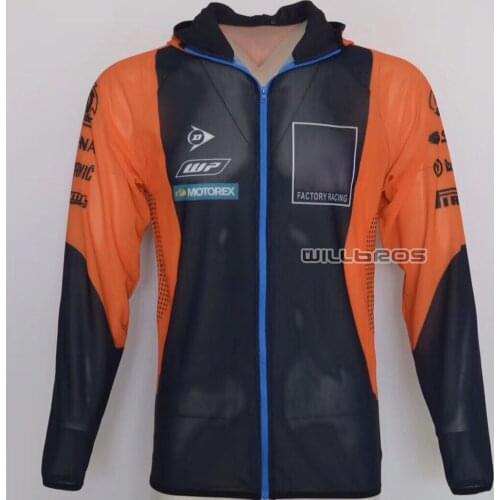 MTB BMX MX Dirt Bike Anti-UV Sweater Sweatshirt Coat Hoodie Motorcycle Motocross Mens Sport Sun protection clothes