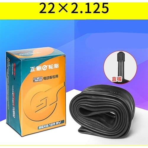 Good Quality Bicycle Tire 22x2.125 22" 22 Inch E-Bike rubber inner tube Mountain bike EBike Camera butyl rubber inner tube SV