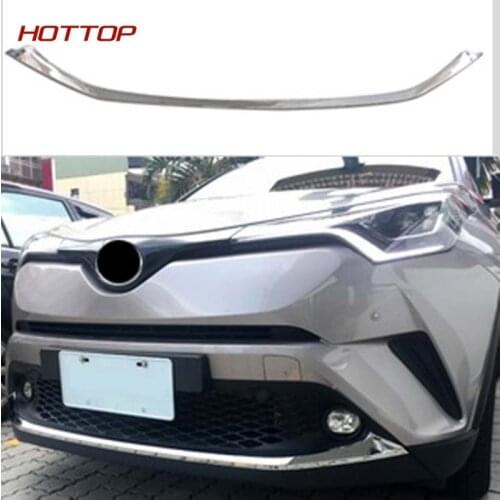 HOTTOP ABS Outer Front Radiator Grille Lower Mouldings For Toyota C-HR CHR 2016-2017