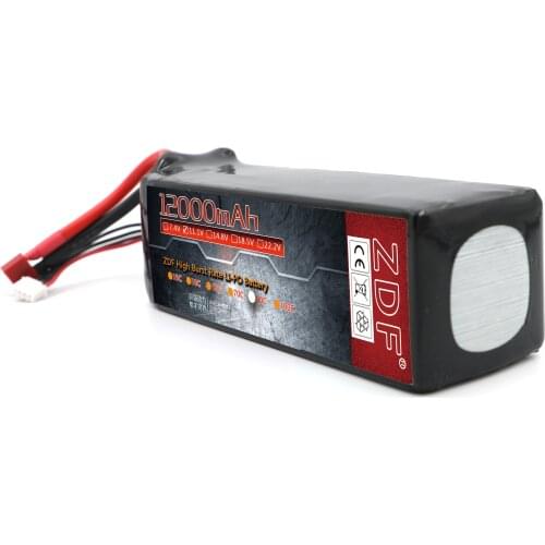 ZDF Lipo Battery 3S 12000mAh 11.1V Battery Pack 80C Battery for TRAXXAS X-MAXX 77086-4 SPARTAN DCB-M41