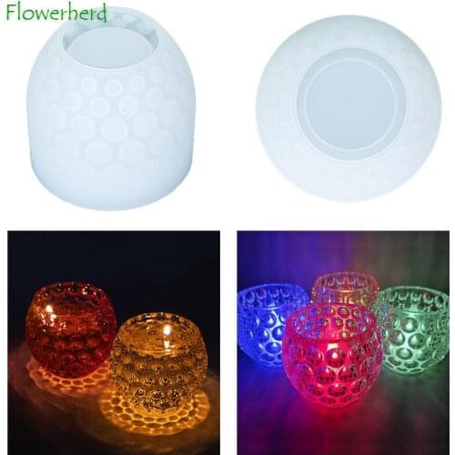 Concrete Cement Clay Molds Flowerpot Silicone Mould Candle cup mould Homemade DIY Epoxy Resin Molds Aromatherapy Plaster Mold