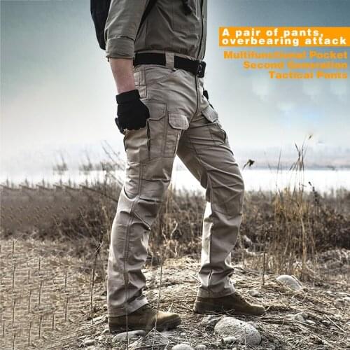 X8 Ripstop Slight Waterproof Military Pants Tactical Pants Men Combat SWAT Cargo Pants Army Camouflage Pants