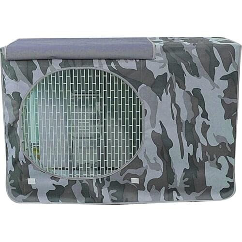 Air Conditioner Cover Anti-Dust Outdoor Waterproof dust Cover Air Conditioner Unit Cover Sun Dust Protection Cover Fabric Shield