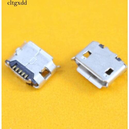 Cltgxdd Micro USB Data Sync Charging Port jack Connector socket port Plug Universal Horn feet 5.9 mm DIP