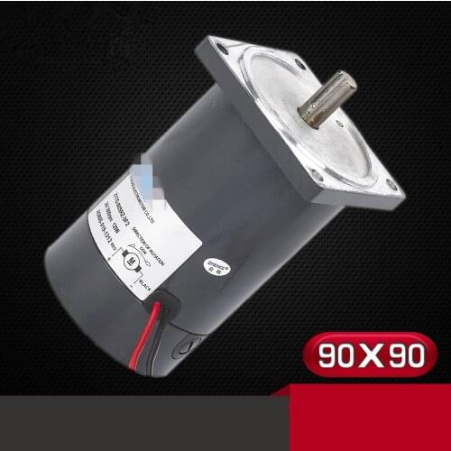 DC ZYTD-80SRZ-9F2 24V 120W 90mm DIA Miniature Motors Speed Reversing Flange 3000RPM