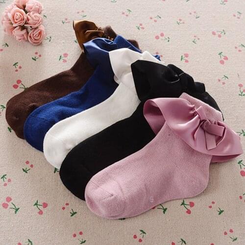 Emmababy Kids Girl Scoks 2Y-8Y Newborn Baby Cotton Socks Lace Princess Combed Socks for Girls Infant Babe Socks