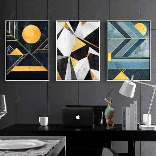 Creative Black And White Abstract Diamond Painting Full Diamond Living Room New Modern Simple Restaurant Triptych Painting DIY