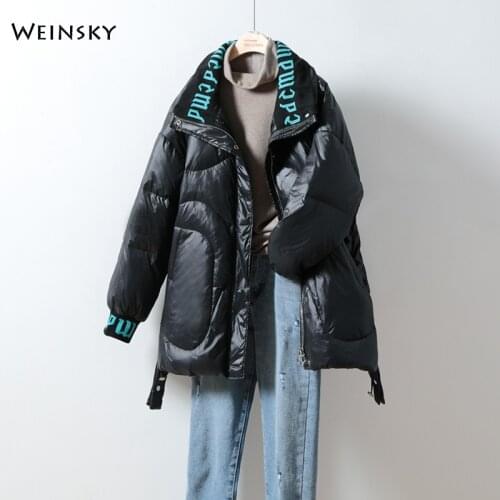 Autumn And Winter New Women Long Down Jackets White Duck Down Jackets Winter Warm Coats Parka Female Fashion Outwears