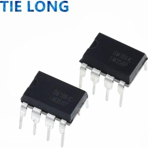 10PCS LM358P DIP8 LM358 DIP LM358N DIP-8 358P new and original IC
