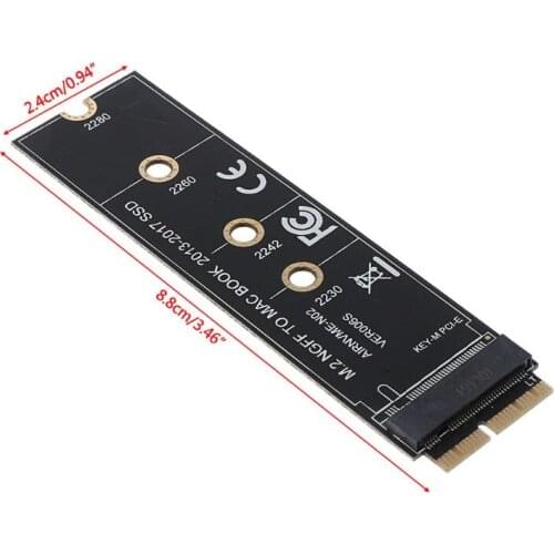 M.2 PCIE NVME SSD Adapter Converter Card for Apple Air PRO 2013-2016 SSD Accessories Kit