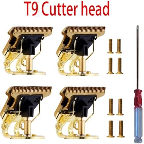 2021 USB 0mm T9 Hair Clipper Professional Baldheaded Electric hair Cordless Shaver Trimmer Men Barber Hair + cutter head