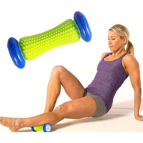 Yoga Massage Roller Fasciitis Mobility Back Foot Arch Pain Relief Gym Massage Grid Trigger Home Fitness Fingerboard Feet Rollers