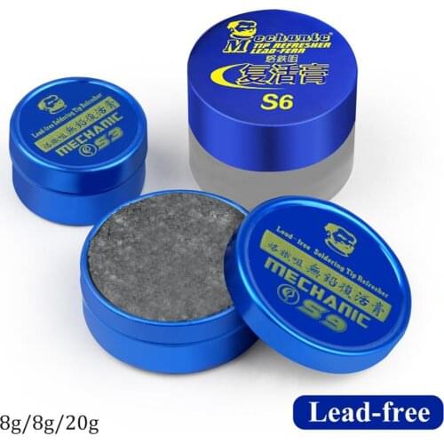 MECHANIC Lead-Free Electrical Soldering Tip Refresher Environmental Clean Paste Welding Iron Head Resurrection Solder Cream