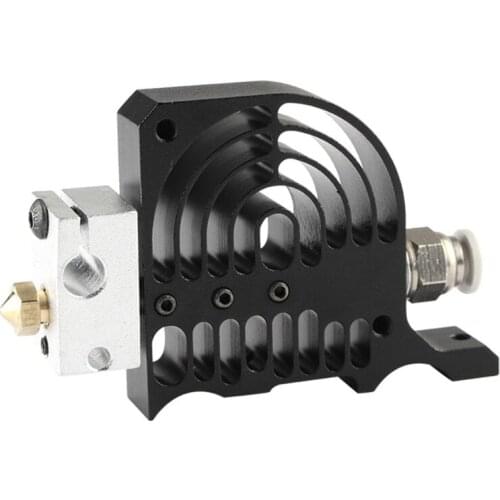 Mini Hotend Kit with Upgraded Titanium TC4 Heatbreak Plated Nozzle 0.4mm for Prusa 3D Printer Hot End