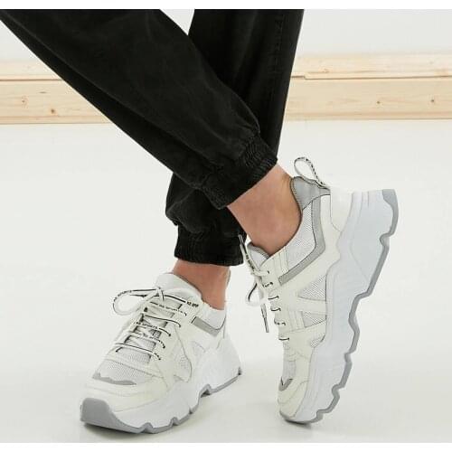 Mio Gusto Brand IDA , White Color, High-Quality Top Selling Women 's Comfort Casual Sneaker Shoes