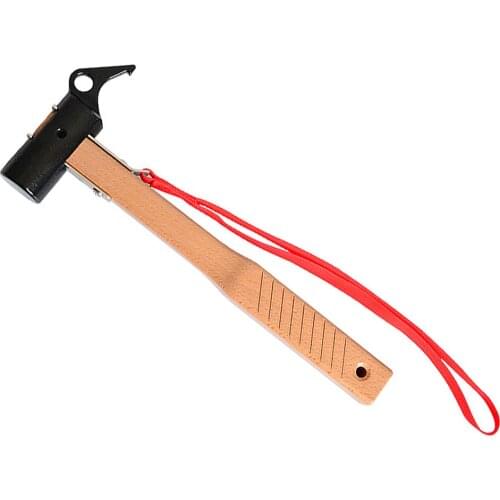 Outdoor Camping Tent Hammer Metal Awning Tent Nails Puller Stake Remover