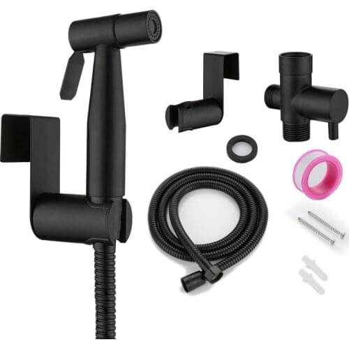 Portable Handheld Bidet Sprayer Stainless Steel Toilet Bidet Faucet Bathroom Sprayer Shower Head Self Cleaning Shower for Ass