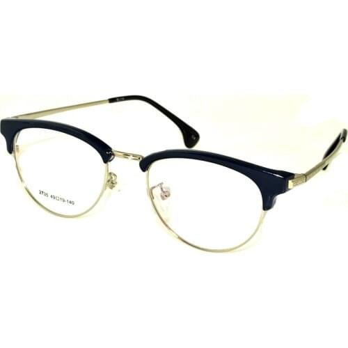Retro Reading Glasses Round Black Metal Frame Optical Eyeglasses Men Women Ultralight Luxury High Quality Eyebrow +0.75 To+4.0