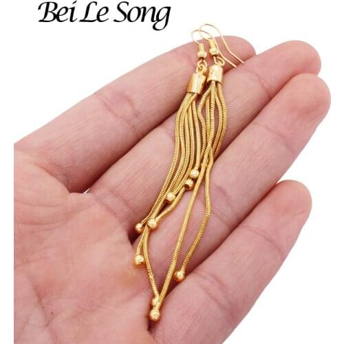 Luxury 24K gold plated ear rings jewelry earing Unusual hoop earrings piercing dangle earings piercings girls for women