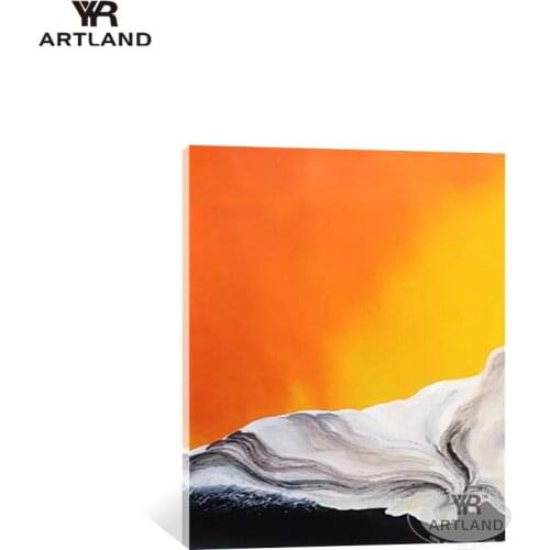 Modern art abstract paintings volcanic design Home decoration Handmade canvas oil painting wall art picture for living room sofa