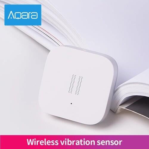Aqara Smart Vibration Sensor Zigbee Motion Shock Sensor Detection Alarm Monitor Built In Gyro For Home Safety For xiaomi MI home