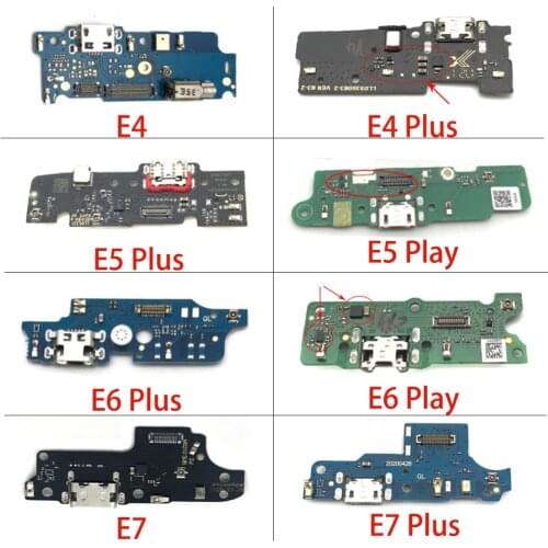 USB Charging Port Dock Charger Plug Connector Board Flex Cable For Motorola Moto E4 E6 Plus E5 E6 Play Go