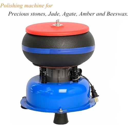 220V 30W Jade Vibration Polishing Machine Emerald Shock Barrel Vibration Mill Grinder Polisher