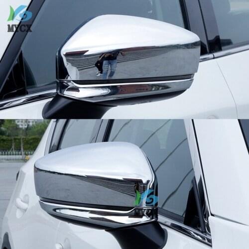 For Mazda CX8 CX-8 CX 8 2018 2019 Accessories High Quality ABS Chrome Car Door Side Rearview Mirror Cover Trim