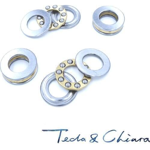 1Pc F5-10M 5 x 10 x 4 mm Axial Ball Thrust Bearing 3-Parts * 3-in-1 Plane High Quality
