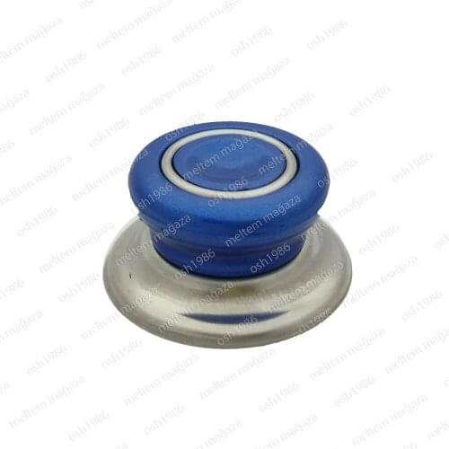 1 PCS Universal Replacement Cookware Kitchen Accessory Knob Screw Handle Pan Hand Grip Handle Cover Blue HT-TT0002-6