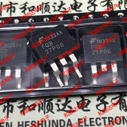 10pcs / lot FQB27P06 new stock TO-263