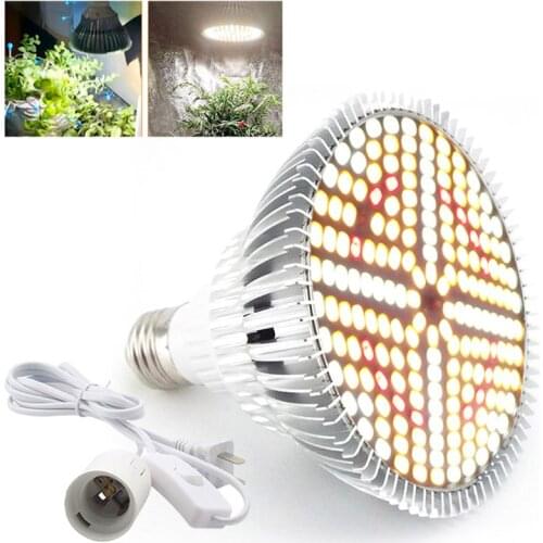 184 led Full Spectrum Plant Grow Light flower veg grow box tent bulbs indoor Phytolamp Greenhouse red yellow growing kit