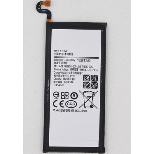 20pcs/lot 3000mAh EB-BG930ABE Battery For Samsung GALAXY S7 G9300 SM-G9300 G930F G930 Battery Replacement