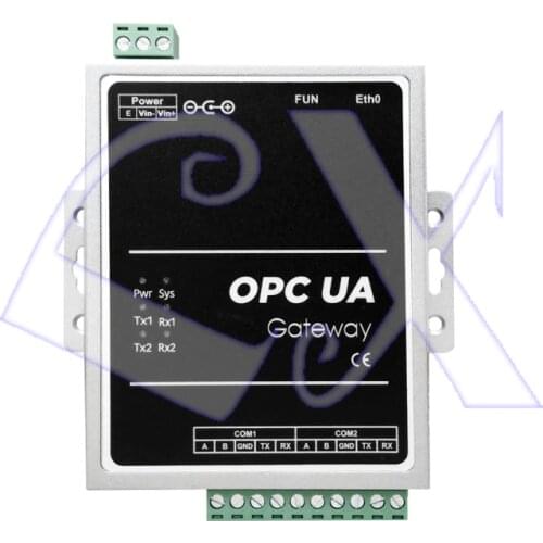 201-OPC UA data acquisition gateway Modbus BACnet DLT645 to OPC UA 2 RS-485 serial ports 1 10/100 Mbps Ethernet port