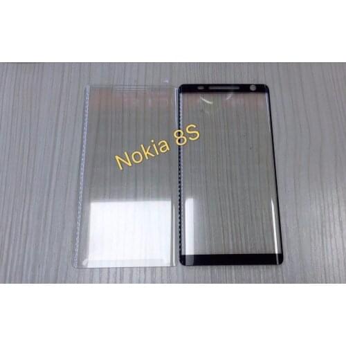 3D Curved Full Cover Protective Screen Protector For Nokia 8 Sirocco Tempered Glass Explosion proof film