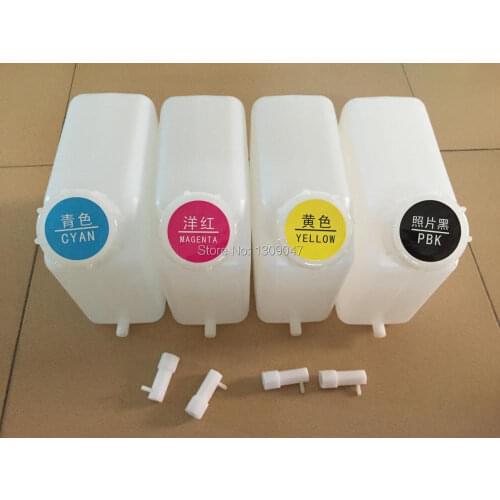 4pcs 1.8L ink bottle for bulk ink system for roland mimaki Mutoh outdoor large format printer