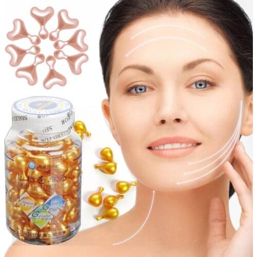 5/8/10/90Pcs Whitening Face Serum Vitamin C Capsules Serum Spot Acne Remover Anti-Wrinkle Anti-Aging Face Eye Moisturizing Serum