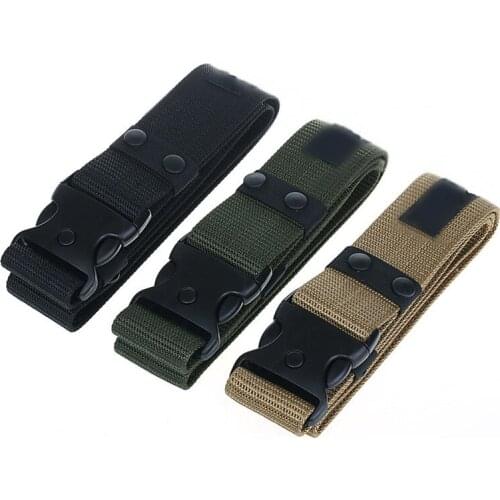 Army Tactical Outdoor Belt CQB Canvas Belt For Military Training Camping Hiking