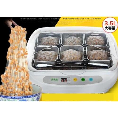 Automatic electric household Natto Maker Multifunctional yogurt Tempeh pickle rice wine machine 3.5L big capacity