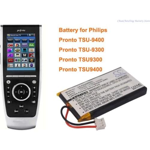 Cameron Sino 1700mAh Battery for Philips Pronto TSU9300, Pronto TSU-9300, Pronto TSU9400, Pronto TSU-9400