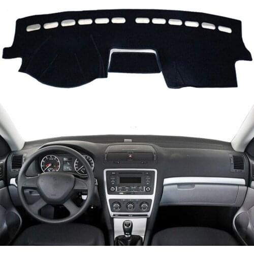 For Skoda Octavia A5 2006 2007 2008 09-2011 2012 Dashboard Cover Mat Pad Dash Dashmat Protector Sun Shade Carpet Car Accessories