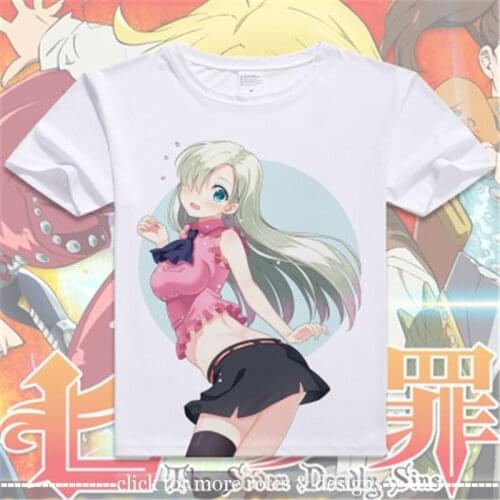 The Seven Deadly Sins Meliodas Dragons Sin of Wrath Cosplay Costume Cloth Adult Kids Child Short Sleeve T Shirt T-shirt