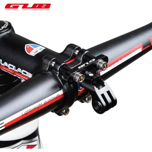GUB 609 Bicycle Handlebar Stem Mount Rack Adapter for GoPro Action Camera Flashlight Holder Aluminum Alloy Bike Accessories