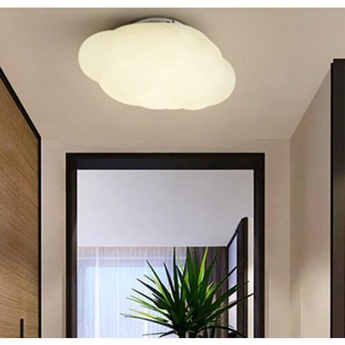 Creative Cloud Bedroom Ceiling Light Childrens Room Indoor Office Nordic Personality Modern Minimalist Decorative Lamp