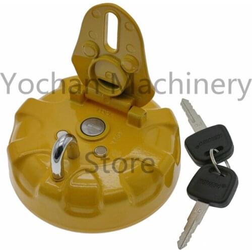 Fuel Tank Cap For Komatsu Excavator Fit PC200-2/3/5/6/7/8 20Y-04-11160 20Y-04-11161 134-04-61180 134-04-71180 High Quality