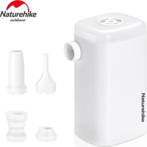 Naturehike Outdoor 3 in 1 Multi-functional Air Pump Mini Charger Lighting Portable Air Mattresses mini air pump