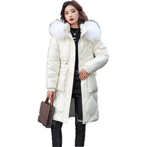 2021 New Autumn Winter Down Cotton Coat Women Khaki Pink Green Casual Keep Warm Top Plus Size Fashion Hooded Parkas Jacket N1116