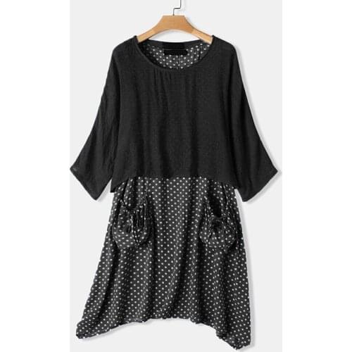 Plegie Summer Polka Dot Dresses