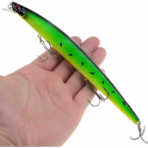 1pcs Big Laser Minnow Fishing Lures 18cm/24g Fishing Hard Bait Crankbaits Isca Artificiais Pesca Sea Wobbler Swimming Baits